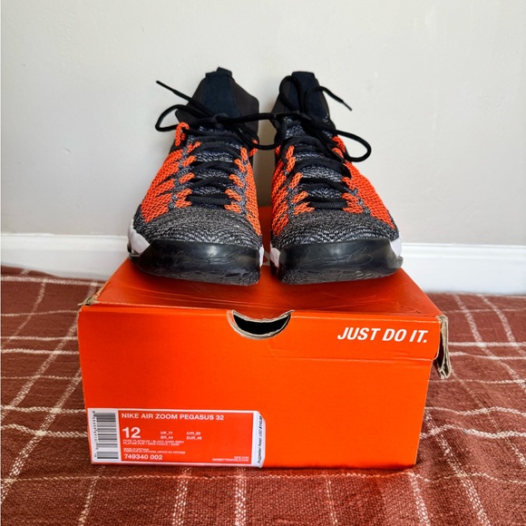 KD 9 Elite 'Dark Grey Hyper Orange SIZE 12 MENS Nike KD basketball shoes - Picture 3 of 6